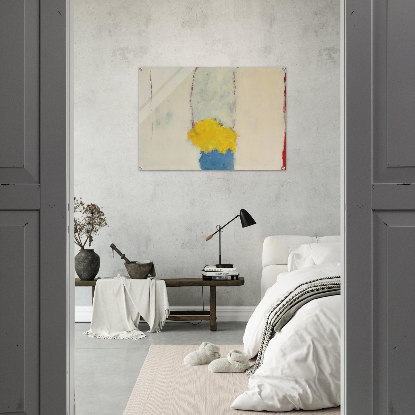 Classic Boundaries IV - 1962 - Theodoros Stamos Acrylic Print - 70x100 cm / 28x40″ inches | Theodoros Stamos Wall Art | Theodoros Stamos Prints