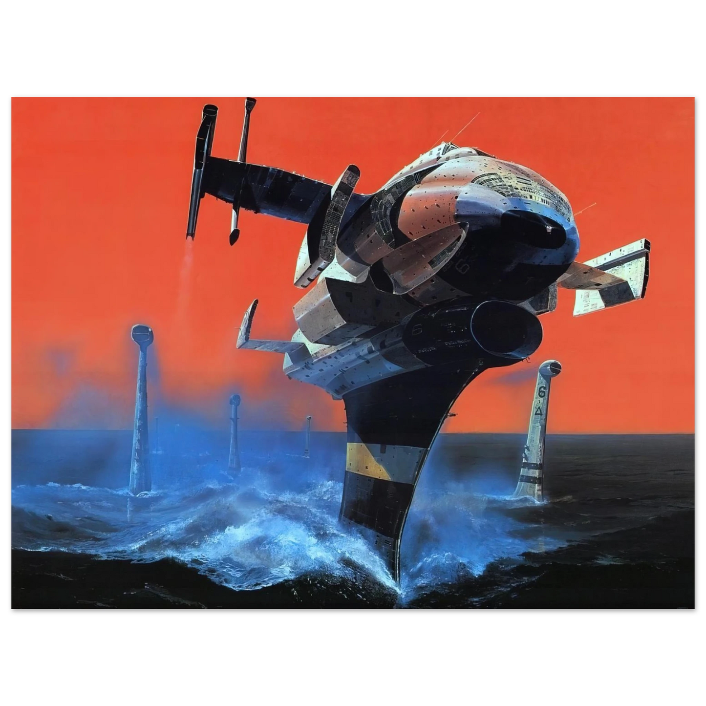 Chris Foss - Chris Foss  75x100 cm / 30x40inches Fine Art Poster