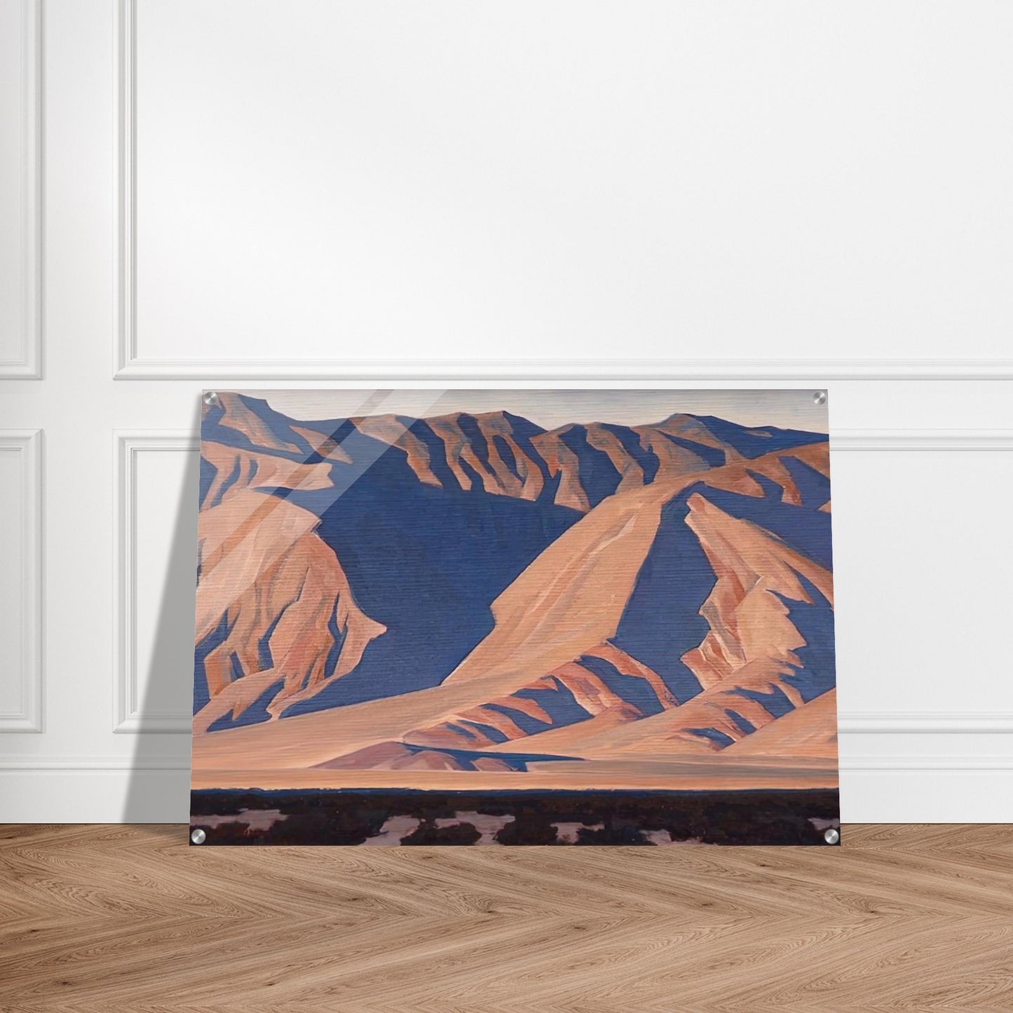INYO MOUNTAINS 1944 - Maynard Dixon Acrylic Print - 70x100 cm / 28x40″ inches | Maynard Dixon Wall Art | Maynard Dixon Prints