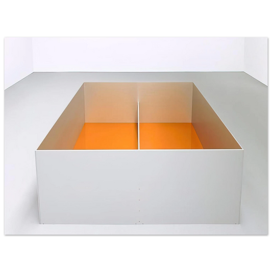 Donald Judd - Untitled Menziken - 1989  75x100 cm / 30x40inches Fine Art Poster