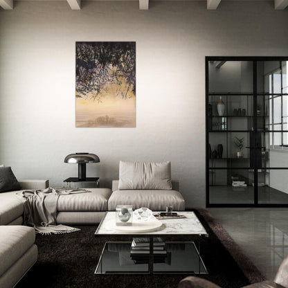11 11 1996 1996 - Zao Wou-Ki Brushed Aluminum Print - 70x100 cm / 28x40 inches | Zao Wou-Ki Aluminum Print | Zao Wou-Ki Prints