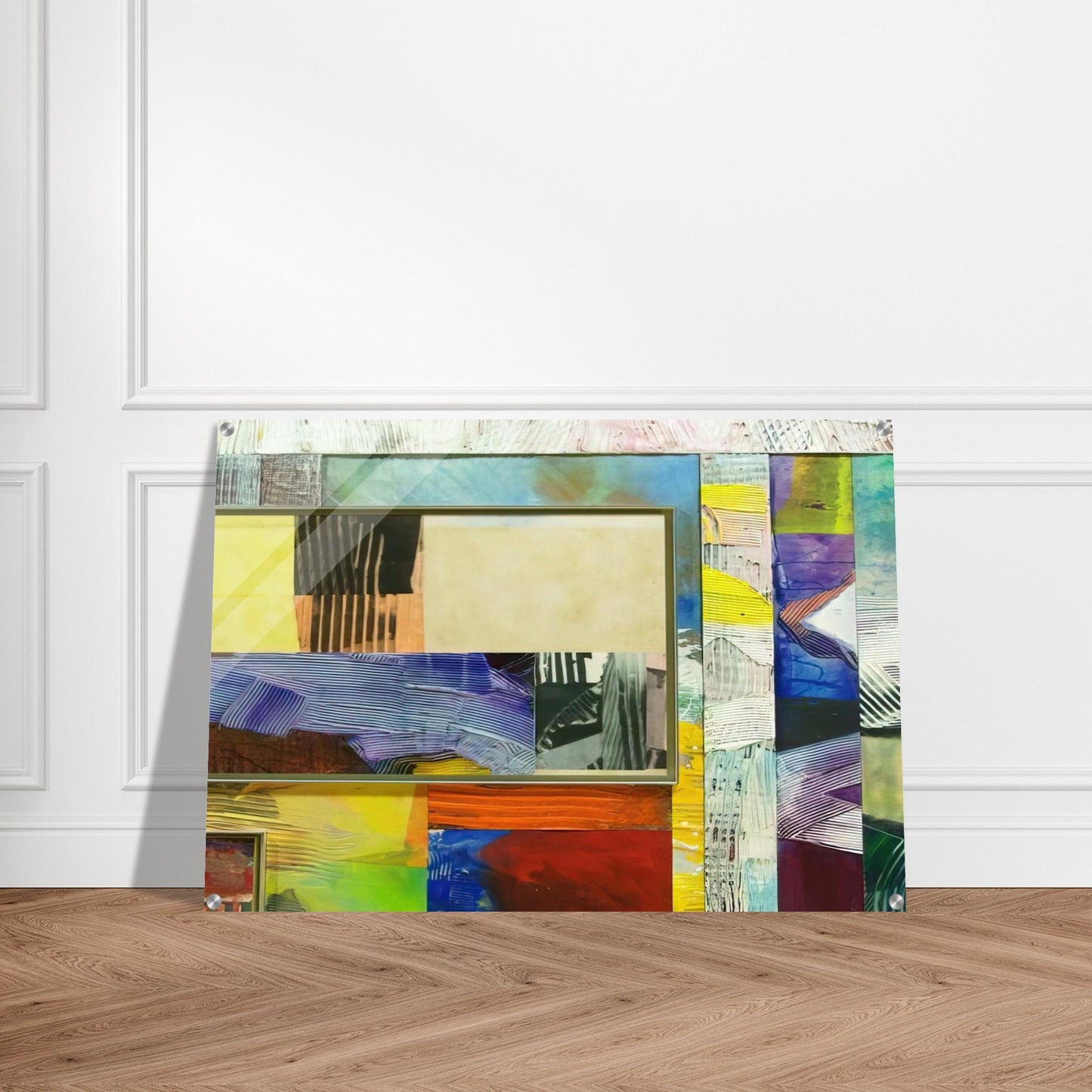 Time Before History - Sam Gilliam Acrylic Print - 70x100 cm / 28x40″ inches