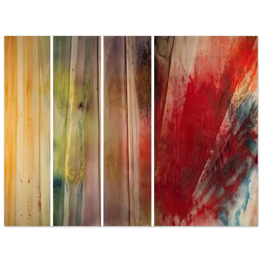Sam Gilliam - A Warmth, A Lightness, A Glow and Then  75x100 cm / 30x40inches Fine Art Poster