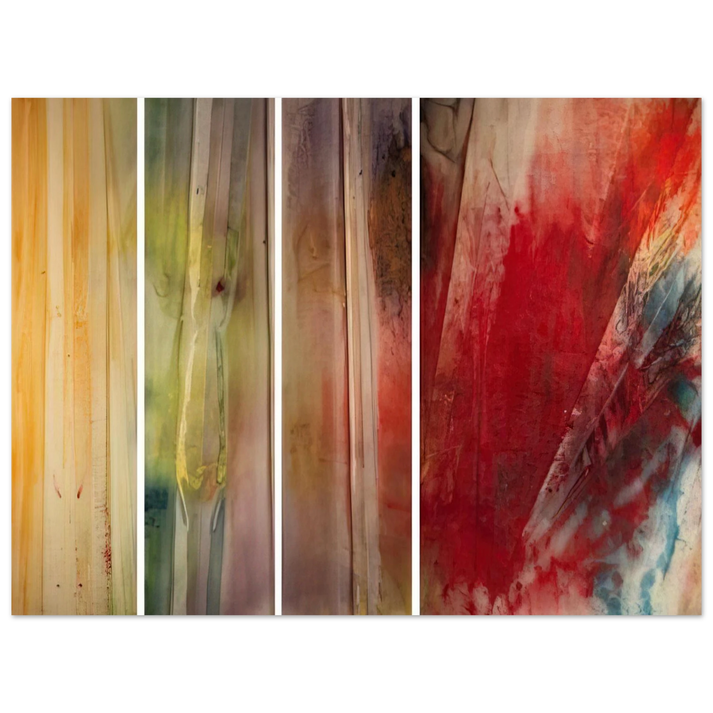 Sam Gilliam - A Warmth, A Lightness, A Glow and Then  75x100 cm / 30x40inches Fine Art Poster