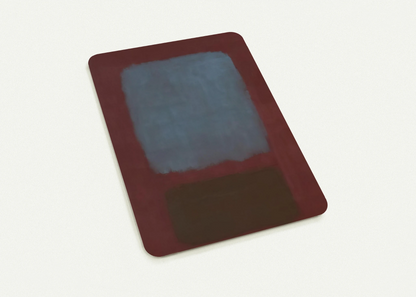 No. 37No. 19 Slate Blue and Brown on Plum - 1958 By Mark Rothko Pack of 10 Post Cards | Mark Rothko Post Cards | A6 (10.5 x 14.8 cm) - 4.1 x 5.8 inches