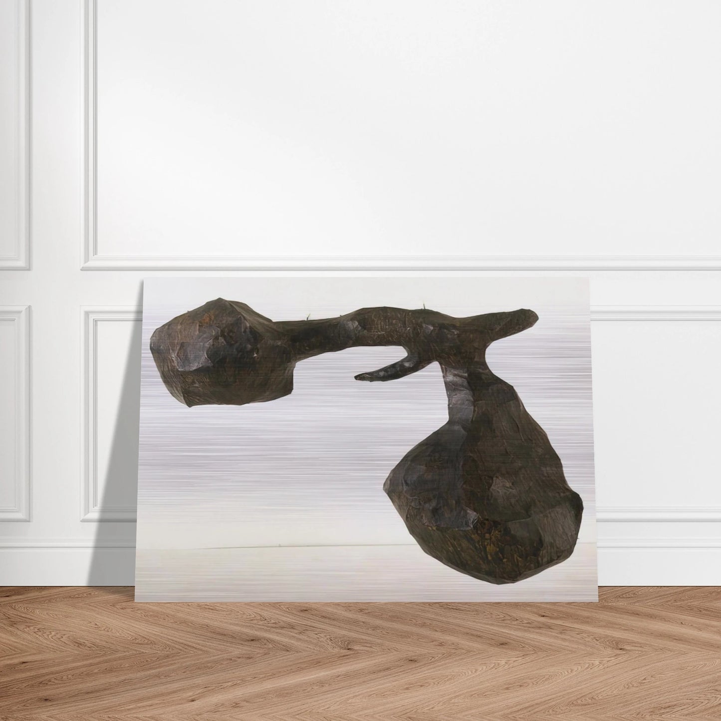 EMPIRE PAPA RAY GUN 1959 - Claes Oldenburg Brushed Aluminum Print - 70x100 cm / 28x40 inches | Claes Oldenburg Aluminum Print | Claes Oldenburg Prints