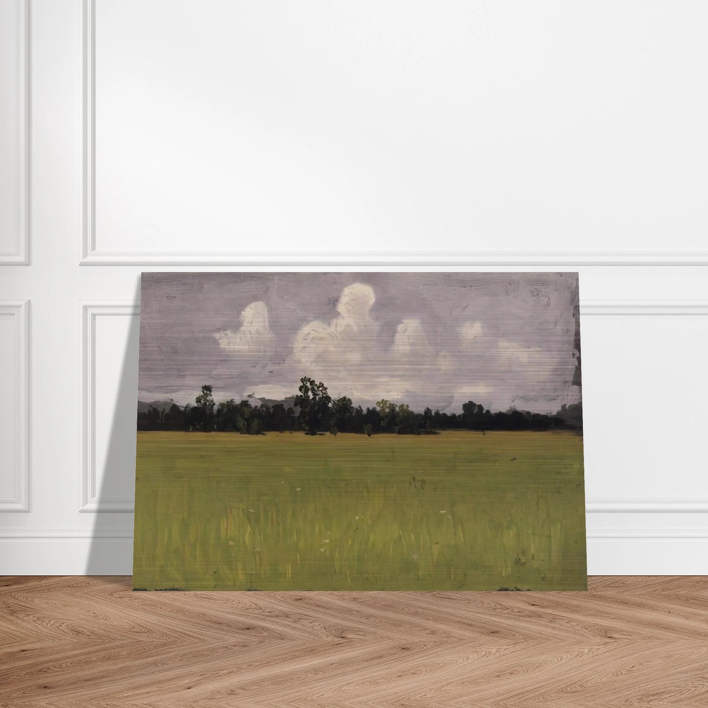 Autumn. Steppe - Arkhyp Kuindzhi Brushed Aluminum Print - 70x100 cm / 28x40 inches | Arkhyp Kuindzhi Aluminum Print | Arkhyp Kuindzhi Prints