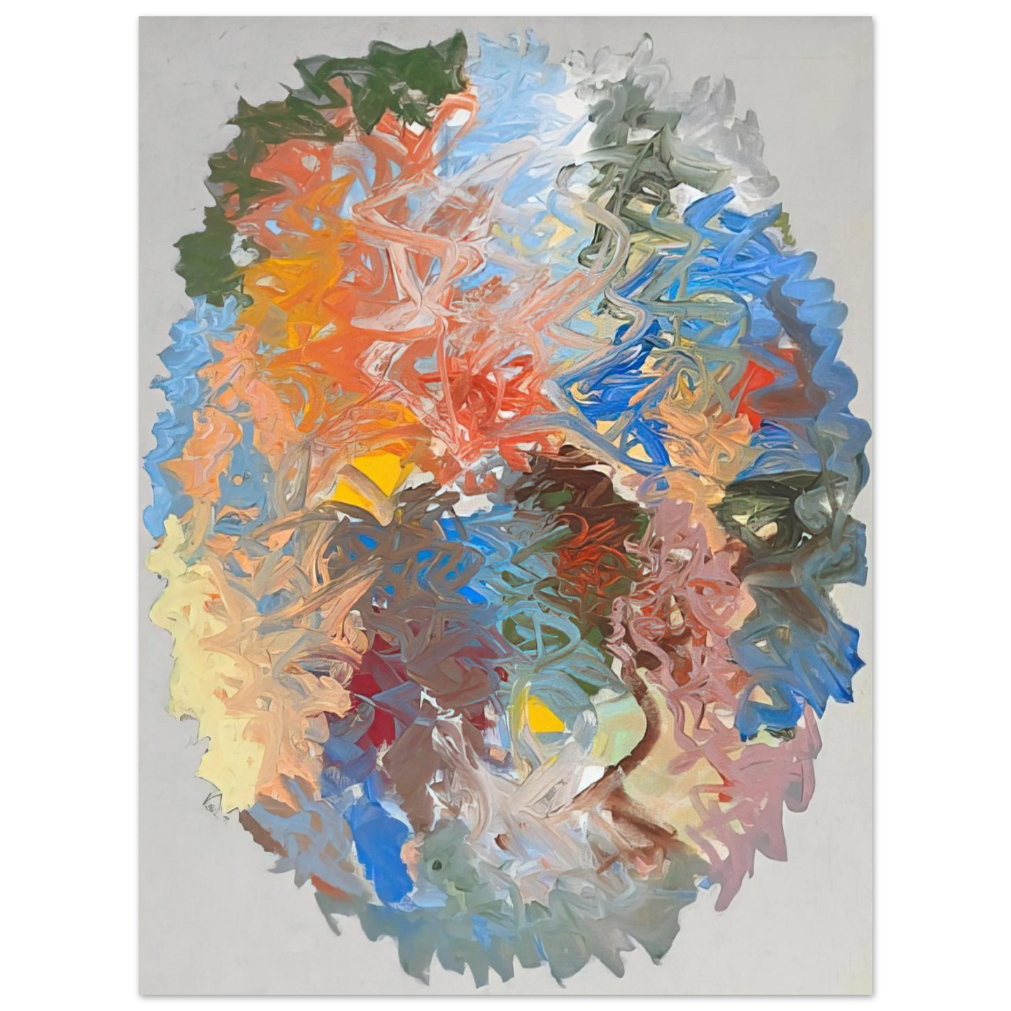 John Ferren - One World - 1961  75x100 cm / 30x40inches Fine Art Poster