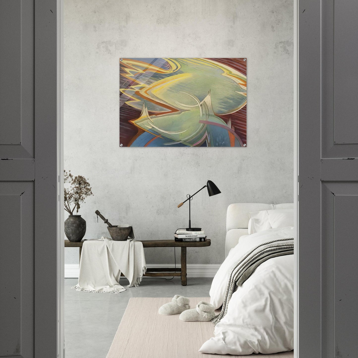 Untitled - 1951 - Lawren Harris Acrylic Print - 70x100 cm / 28x40″ inches