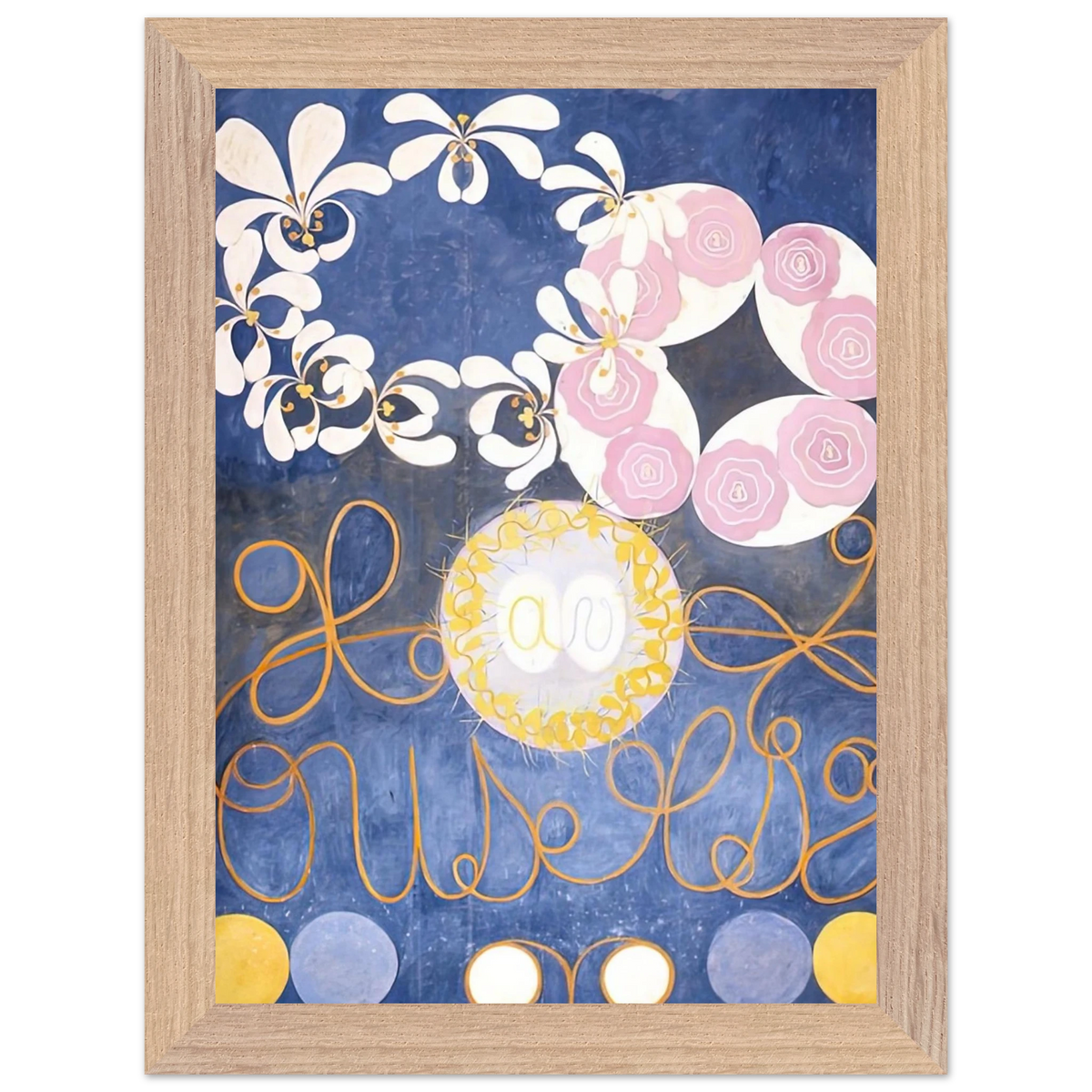 Hilma af Klint - THE TEN LARGEST 1907 Wall art - 60x80 cm / 24x32 inches - Fine Art Poster - -