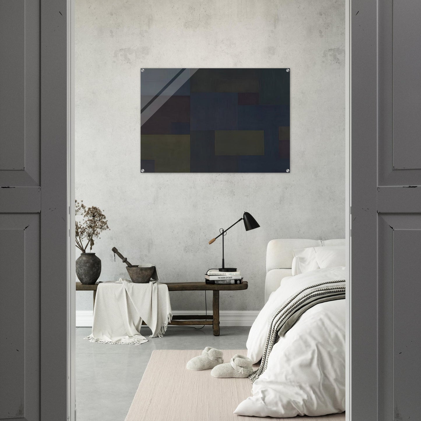 Number 17 - 1953 - Ad Reinhardt Acrylic Print - 70x100 cm / 28x40″ inches