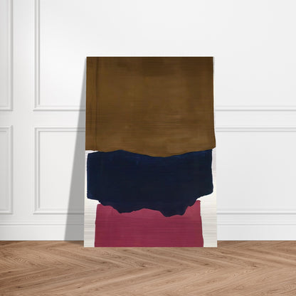 Indian Summer - 1967 - Helen Frankenthaler Brushed Aluminum Print - 70x100 cm / 28x40 inches | Helen Frankenthaler Aluminum Print | Helen Frankenthaler Prints