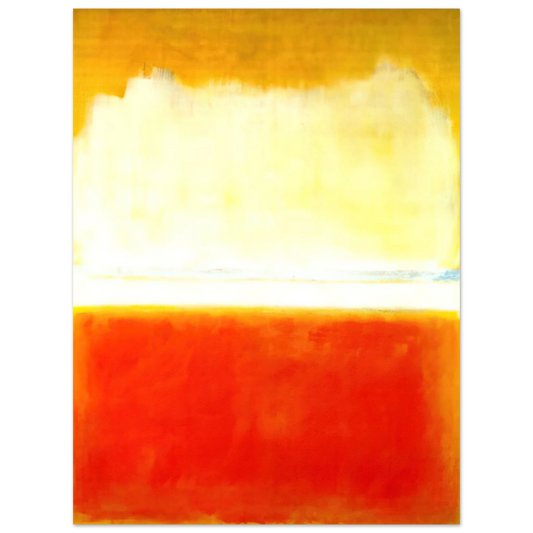Mark Rothko - No.8 - 1952 Wall Art - 21x29.7 cm / 8x12" - Fine Art Poster-canvas - -