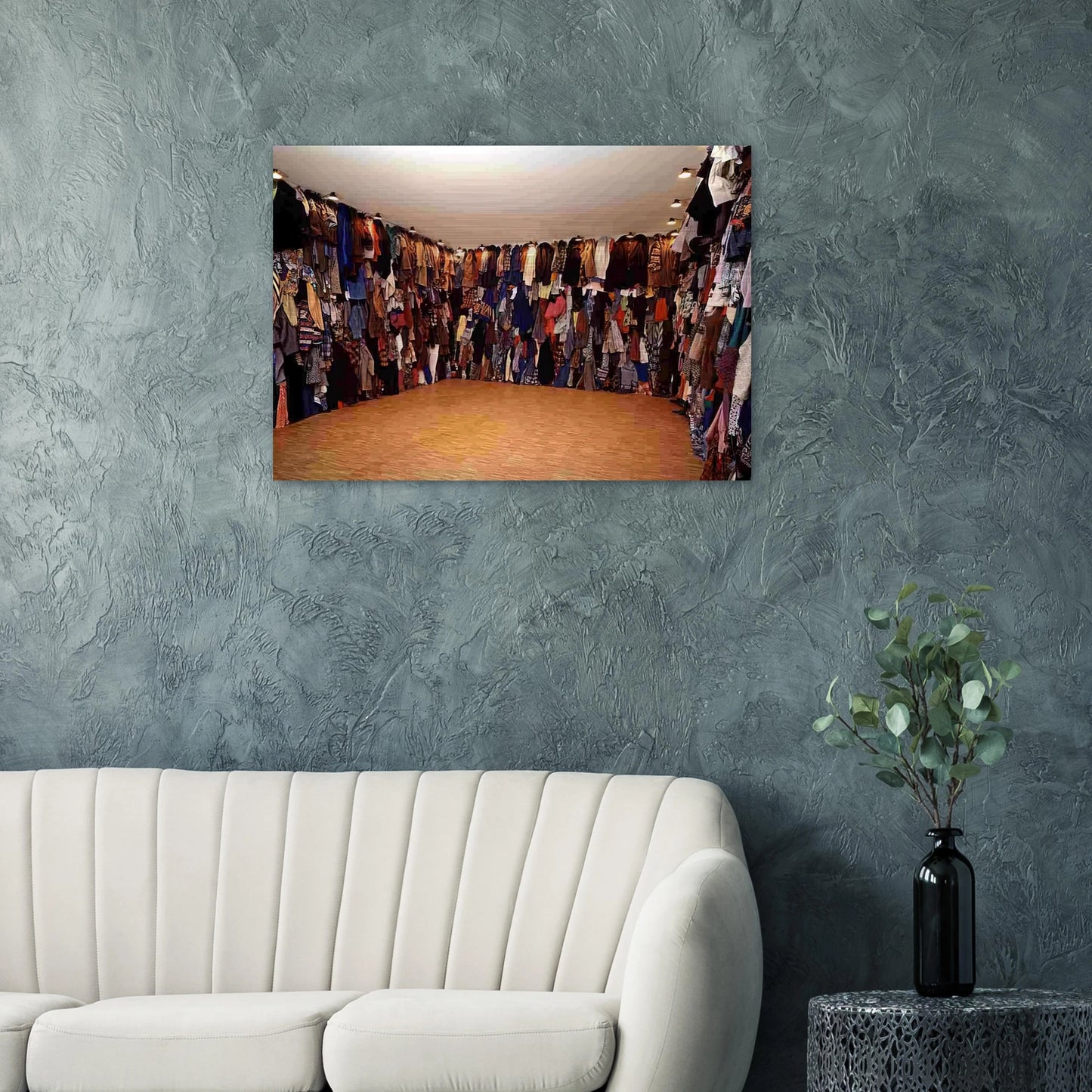 RESERVE 1990 - Christian Boltanski Brushed Aluminum Print - 70x100 cm / 28x40 inches | Christian Boltanski Aluminum Print | Christian Boltanski Prints