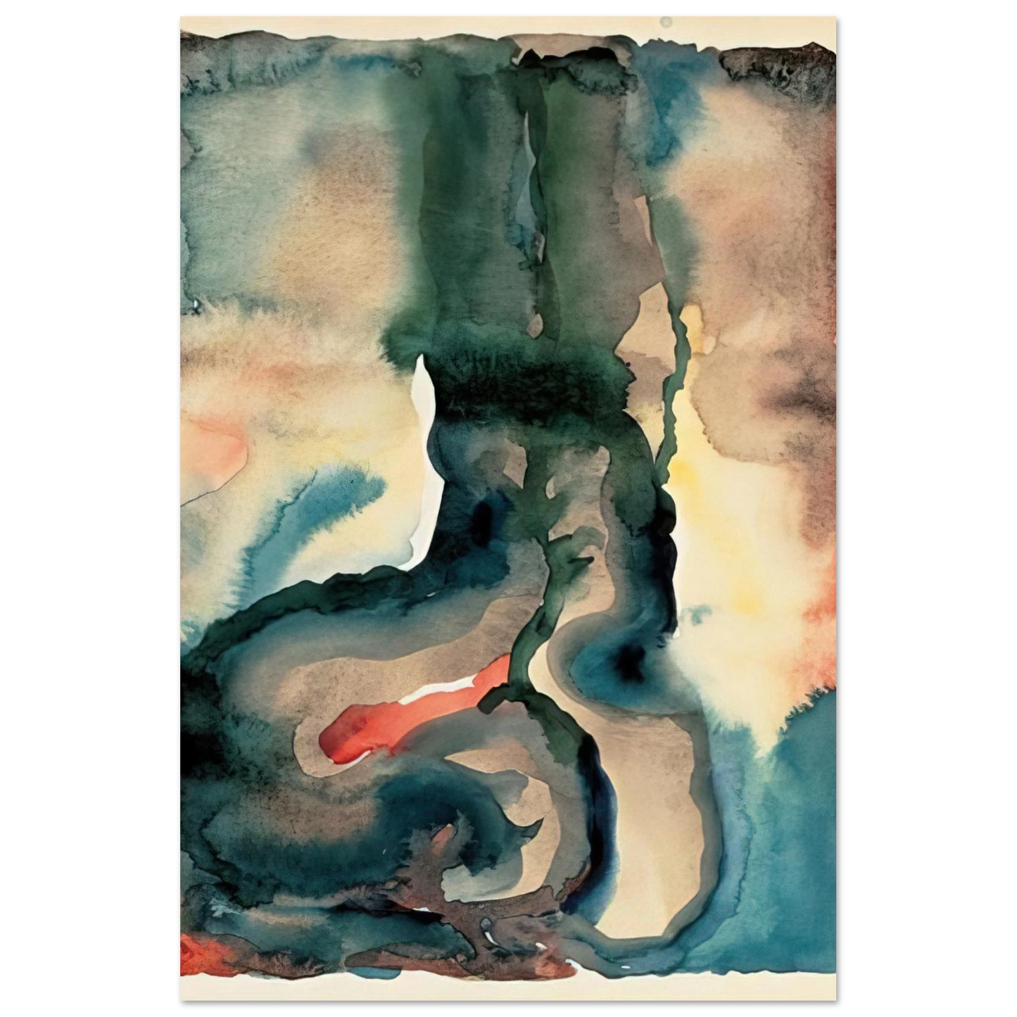Georgia O'Keeffe - Portrait No. III Fine Art Poster