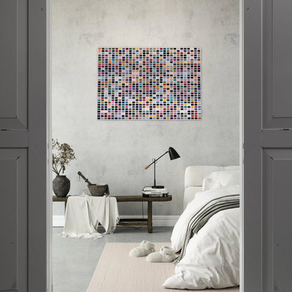 1024 COLOURS 1973 - Gerhard Richter Brushed Aluminum Print - 70x100 cm / 28x40 inches | Gerhard Richter Aluminum Print | Gerhard Richter Prints