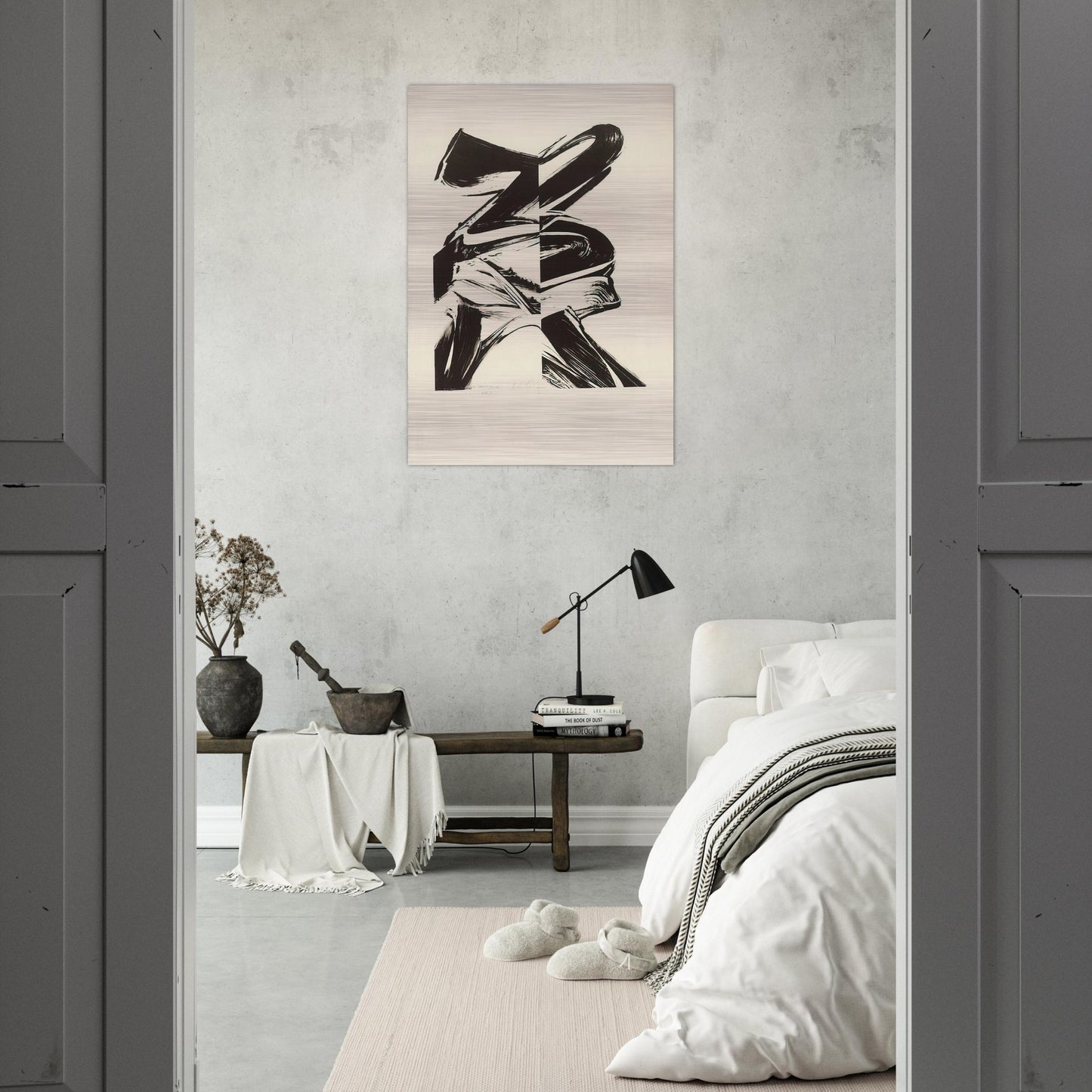Untitled From a Laugh without Mouth - Karl Otto Gotz Brushed Aluminum Print - 70x100 cm / 28x40 inches | Karl Otto Gotz Aluminum Print | Karl Otto Gotz Prints