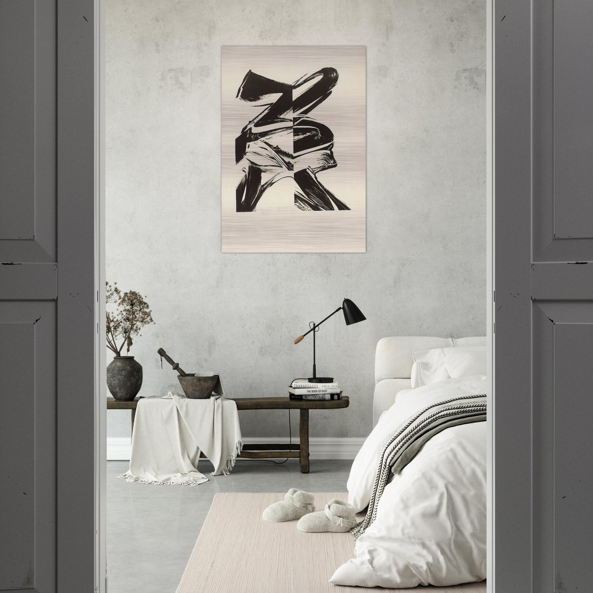 Untitled From a Laugh without Mouth - Karl Otto Gotz Brushed Aluminum Print - 70x100 cm / 28x40 inches | Karl Otto Gotz Aluminum Print | Karl Otto Gotz Prints