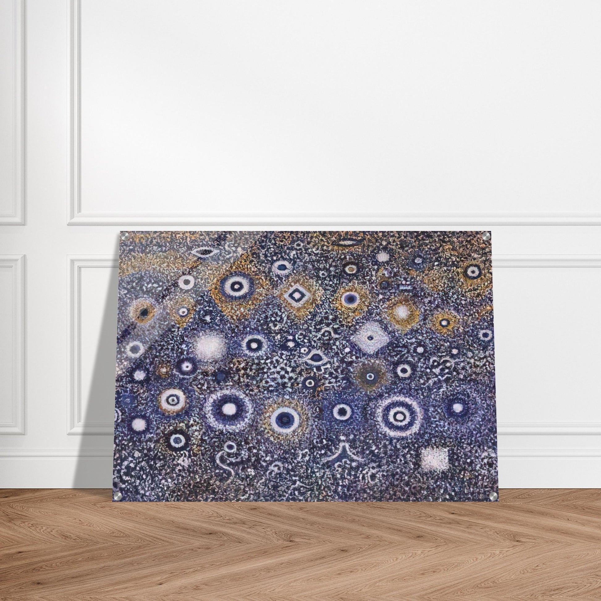 Night Landscape - 1971 - Richard Pousette-Dart Acrylic Print - 70x100 cm / 28x40″ inches | Richard Pousette-Dart Wall Art | Richard Pousette-Dart Prints