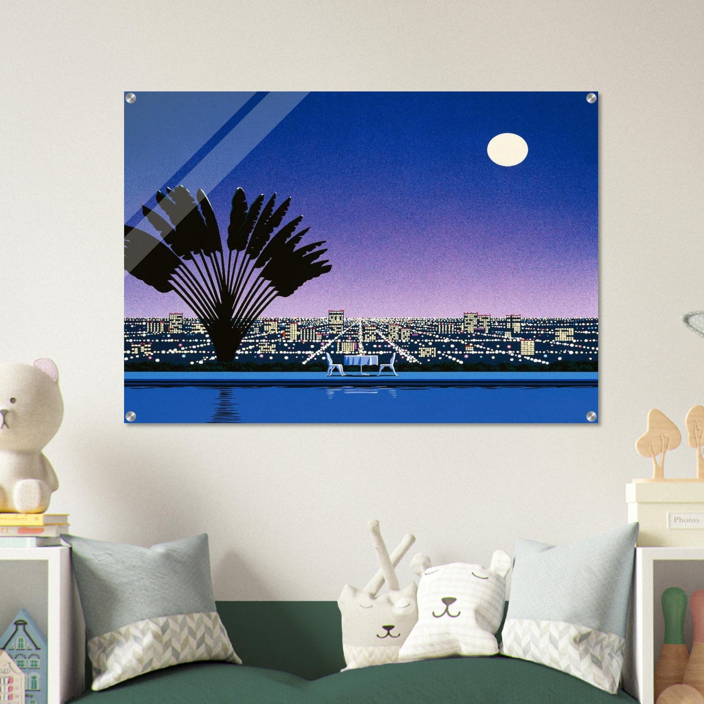Onra - Nobody Has To Know - Hiroshi Nagai Acrylic Print - 70x100 cm / 28x40″ inches