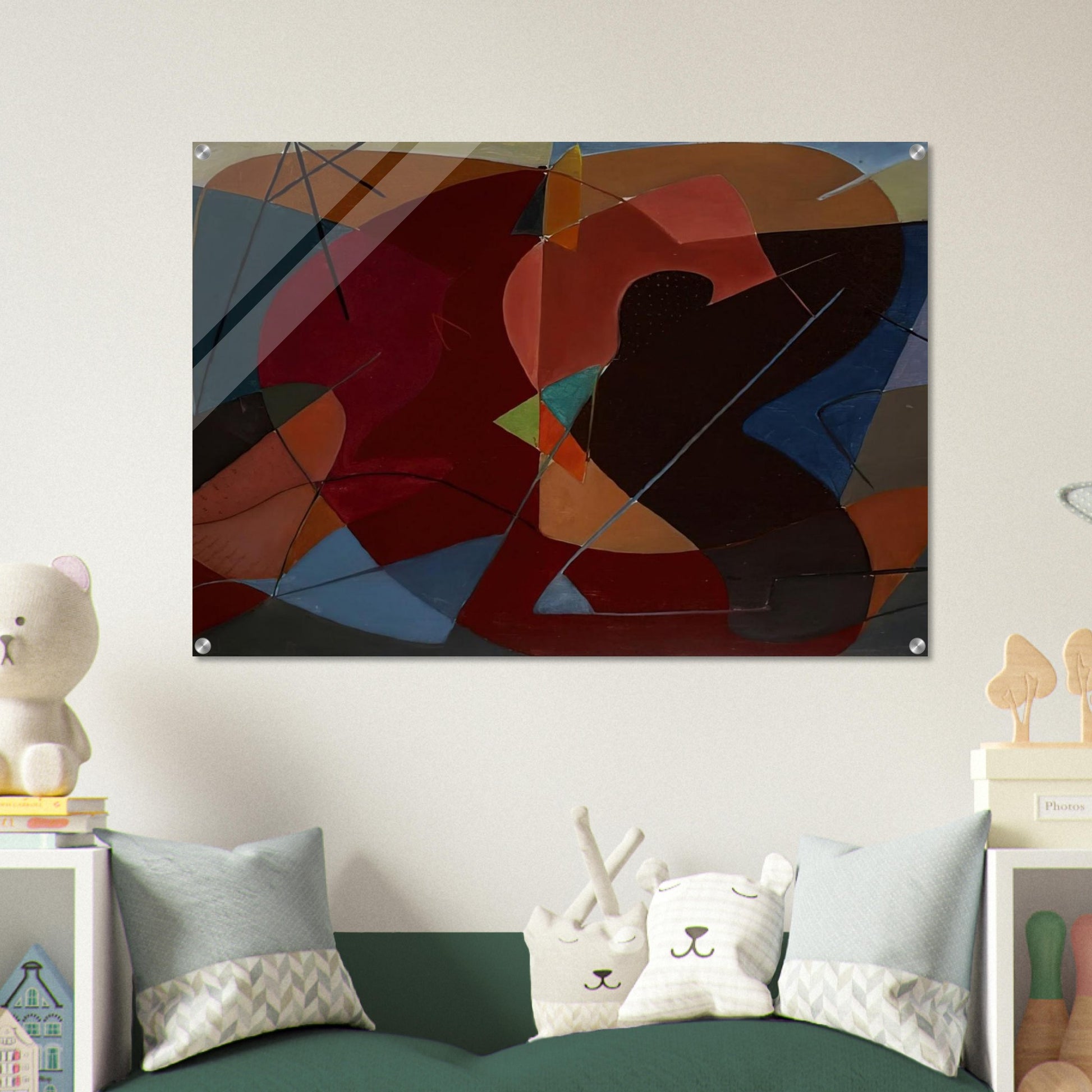 Untitled No 8 - 1932 - John Ferren Acrylic Print - 70x100 cm / 28x40″ inches