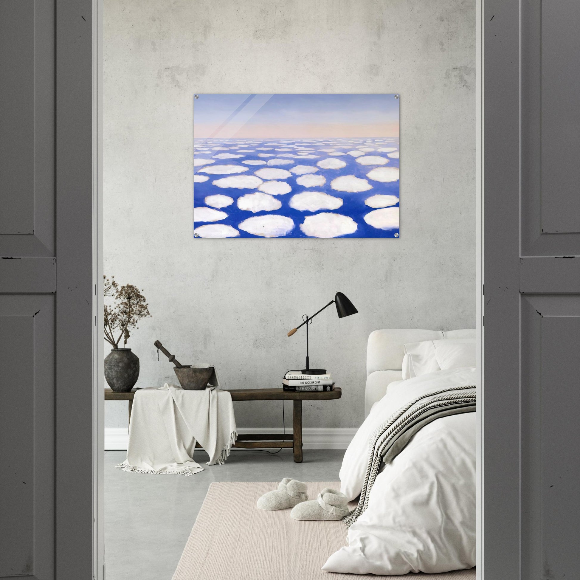 Above the Clouds I - Georgia O'Keeffe Acrylic Print - 70x100 cm / 28x40″ inches