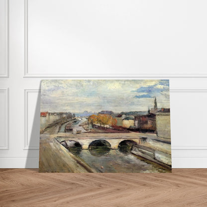 THE POT SAINT MICHEL IN PARIS 1900 - Henri Matisse Brushed Aluminum Print - 70x100 cm / 28x40 inches | Henri Matisse Aluminum Print | Henri Matisse Prints