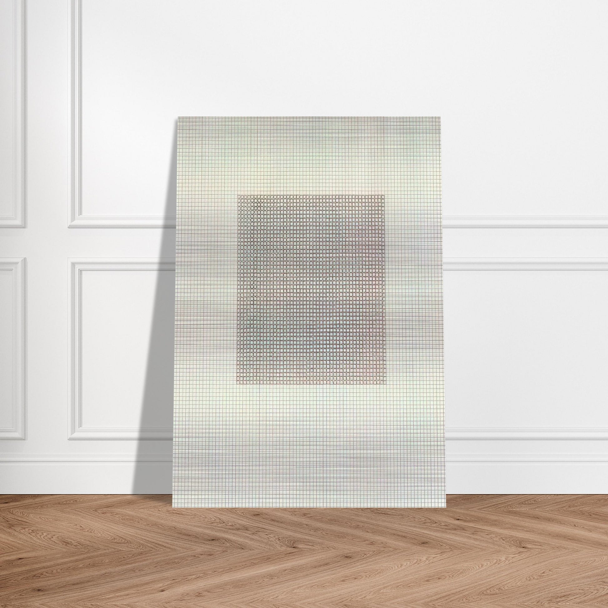 UNTITLED 1967 - Eva Hesse Brushed Aluminum Print - 70x100 cm / 28x40 inches | Eva Hesse Aluminum Print | Eva Hesse Prints