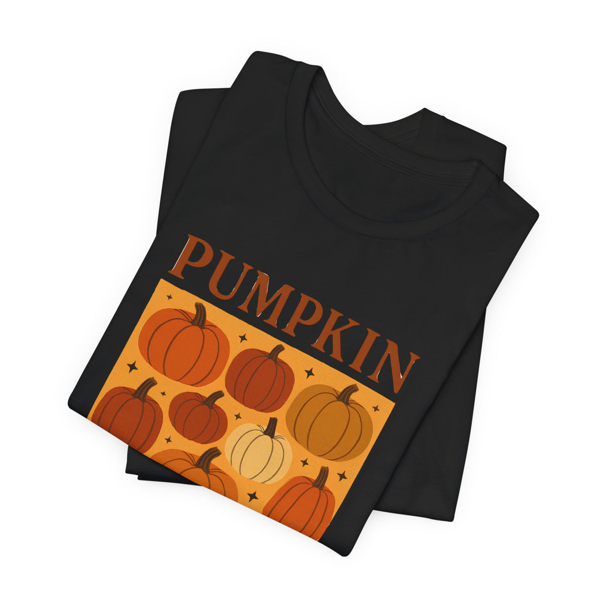 Pompoen Seizoen T-shirt voor Vrouwen Boho Pompoen