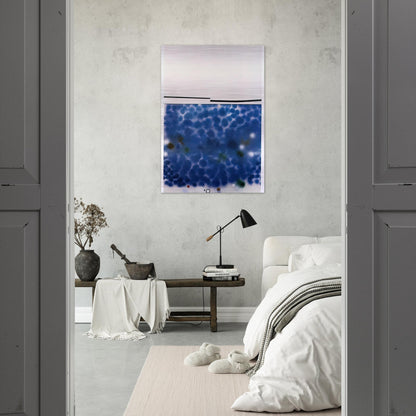THE STARRY NIGHT 1987 - Victor Pasmore Brushed Aluminum Print - 70x100 cm / 28x40 inches | Victor Pasmore Aluminum Print | Victor Pasmore Prints