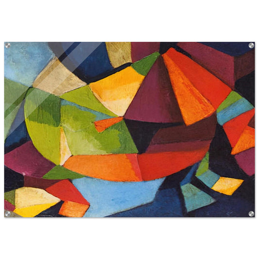 Synchromy - 1916 - Morgan Russell Acrylic Print - 70x100 cm / 28x40″ inches