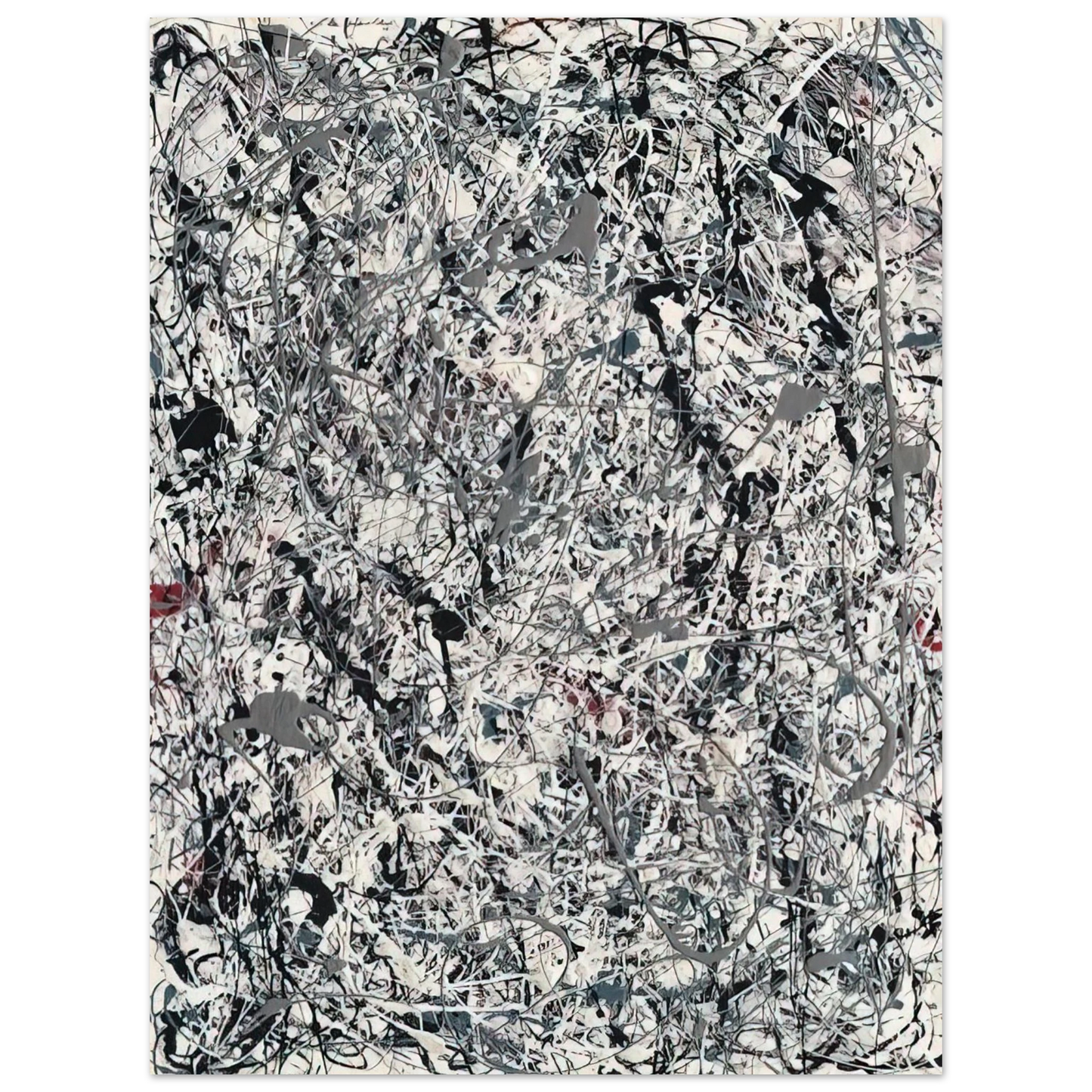 Jackson Pollock - NUMBER 19 1948  75x100 cm / 30x40inches Fine Art Poster