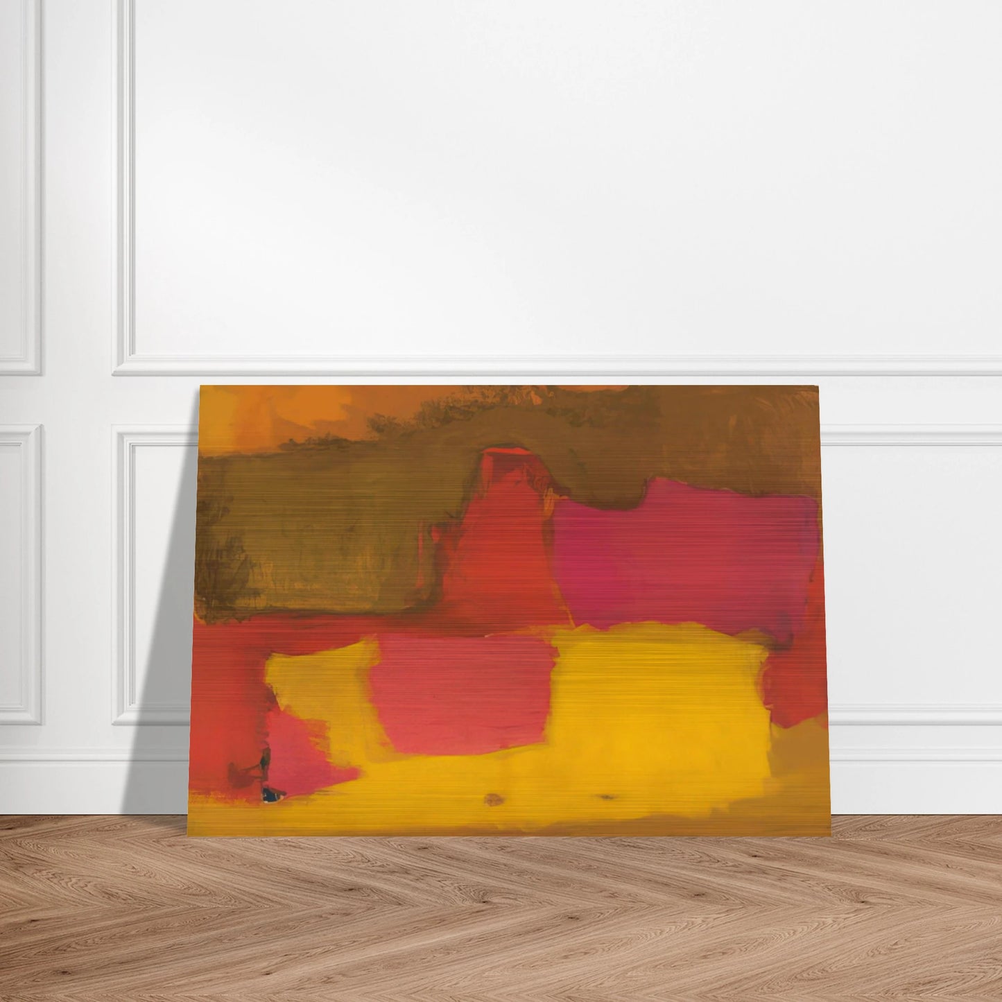 AWAY 1964 - Esteban Vicente Brushed Aluminum Print - 70x100 cm / 28x40 inches | Esteban Vicente Aluminum Print | Esteban Vicente Prints