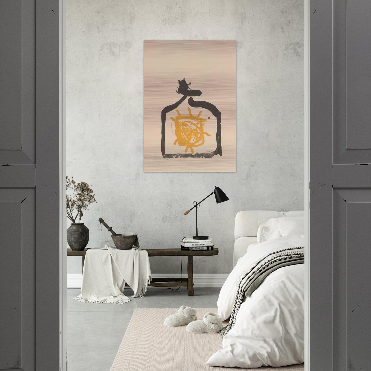 May 26th Backwards - 1961 - Helen Frankenthaler Brushed Aluminum Print - 70x100 cm / 28x40 inches | Helen Frankenthaler Aluminum Print | Helen Frankenthaler Prints