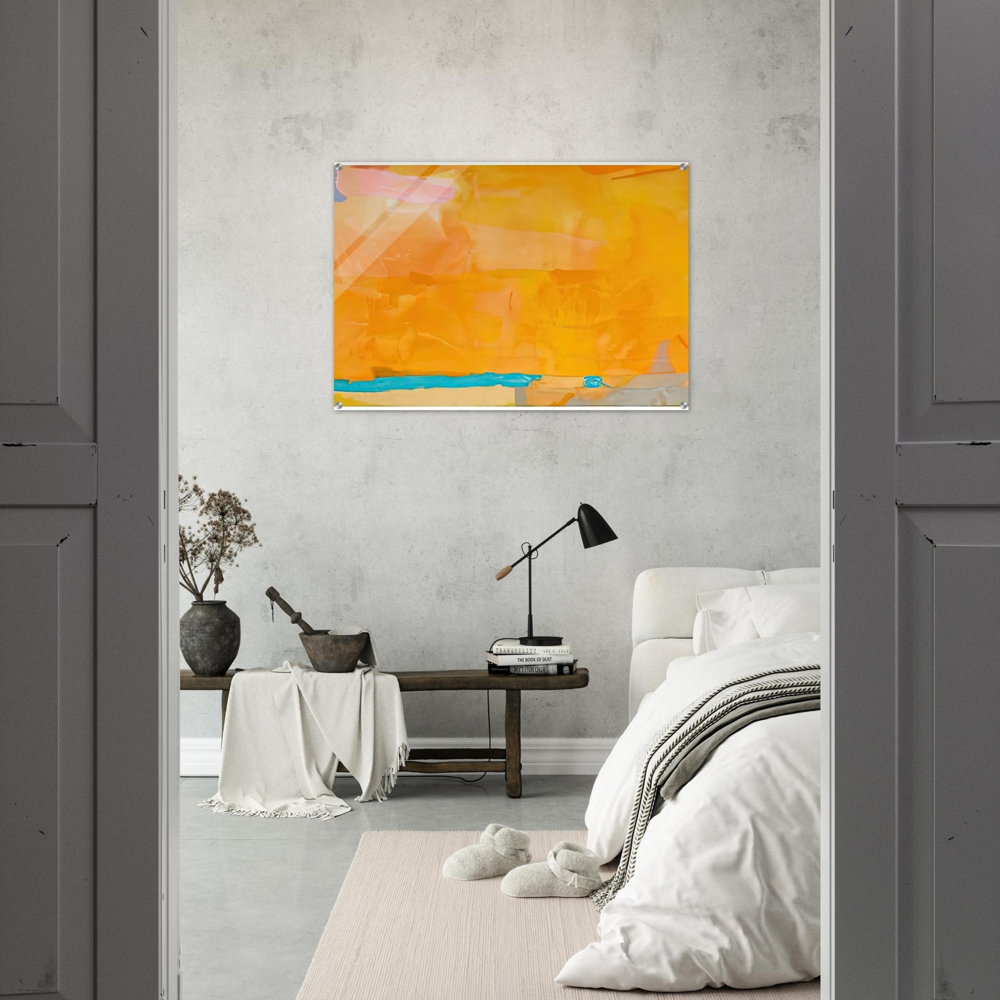 Royal Fireworks, 1975- - Helen Frankenthaler Acrylic Print - 70x100 cm / 28x40″ inches