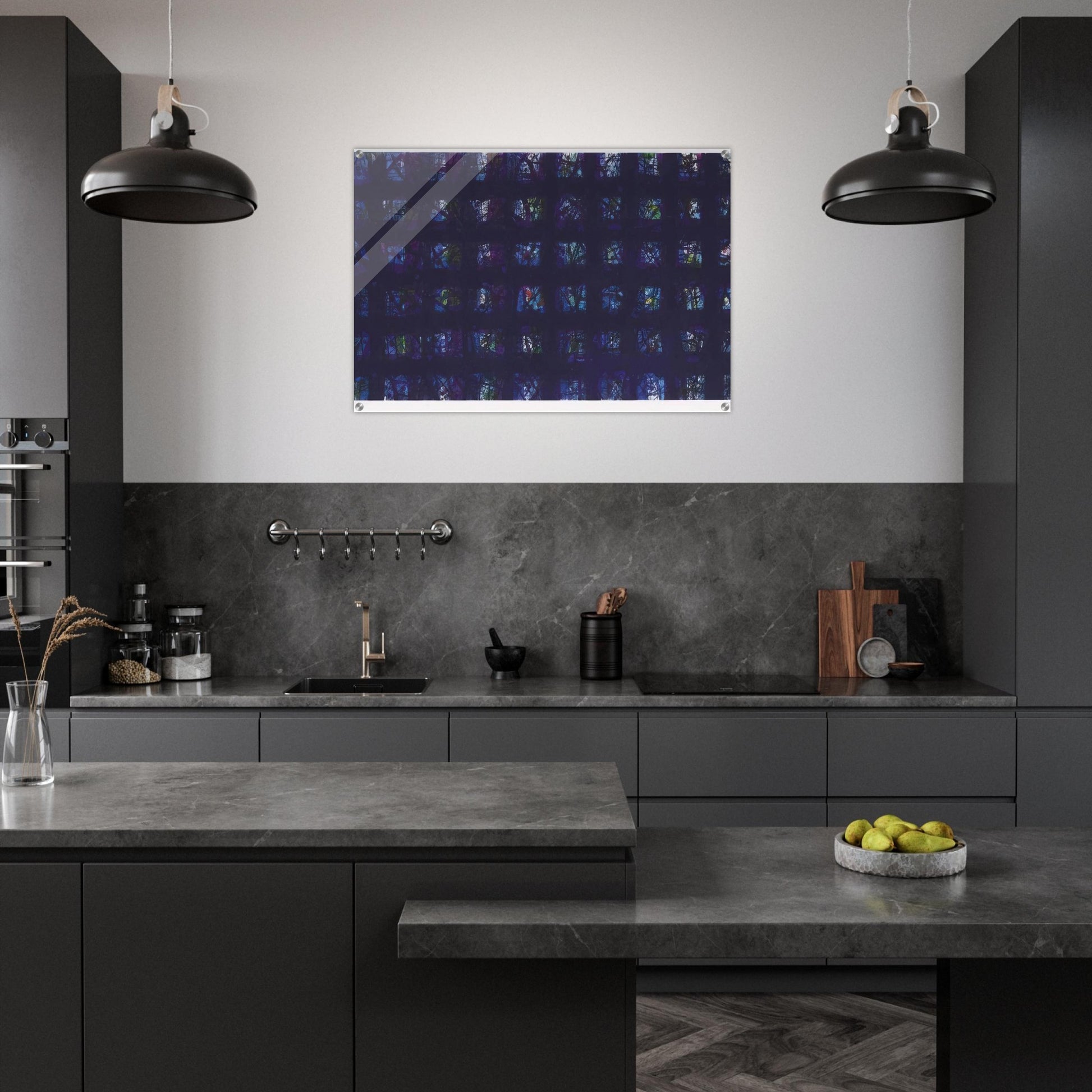 La Notte - Sam Francis Acrylic Print - 70x100 cm / 28x40″ inches