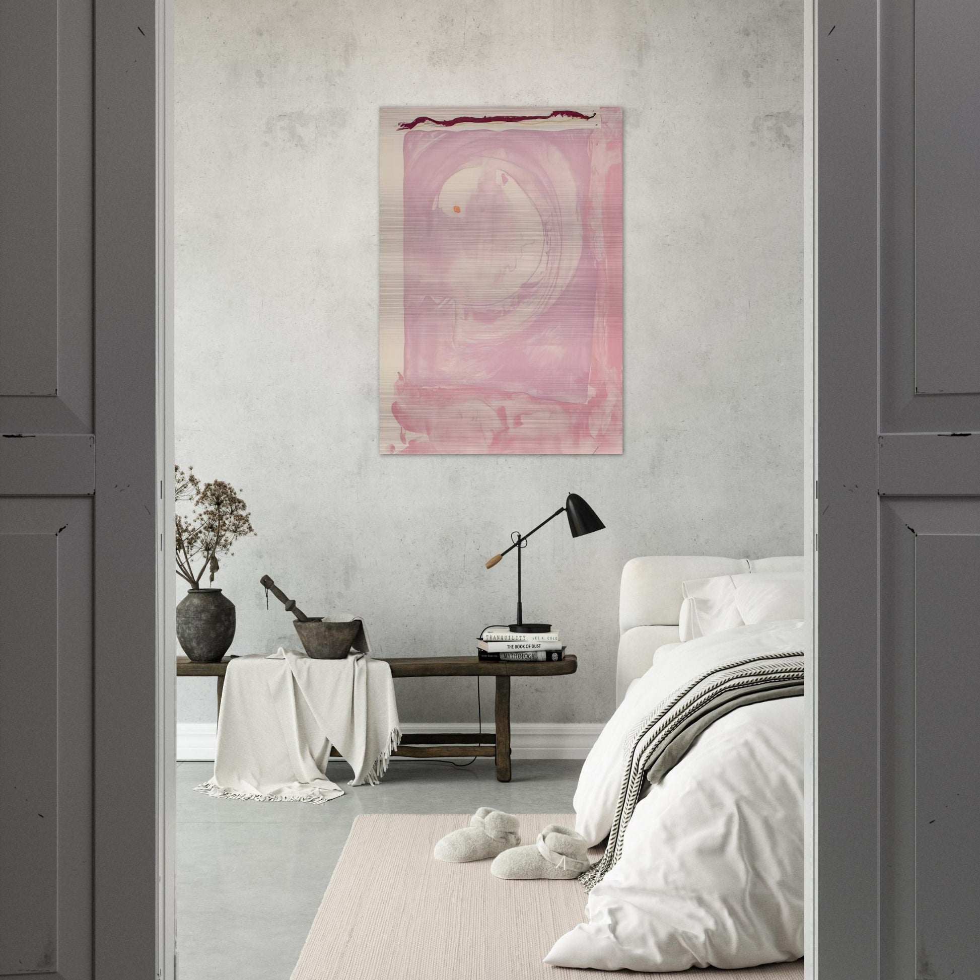 Reflections IX - 1995 - Helen Frankenthaler Brushed Aluminum Print - 70x100 cm / 28x40 inches | Helen Frankenthaler Aluminum Print | Helen Frankenthaler Prints