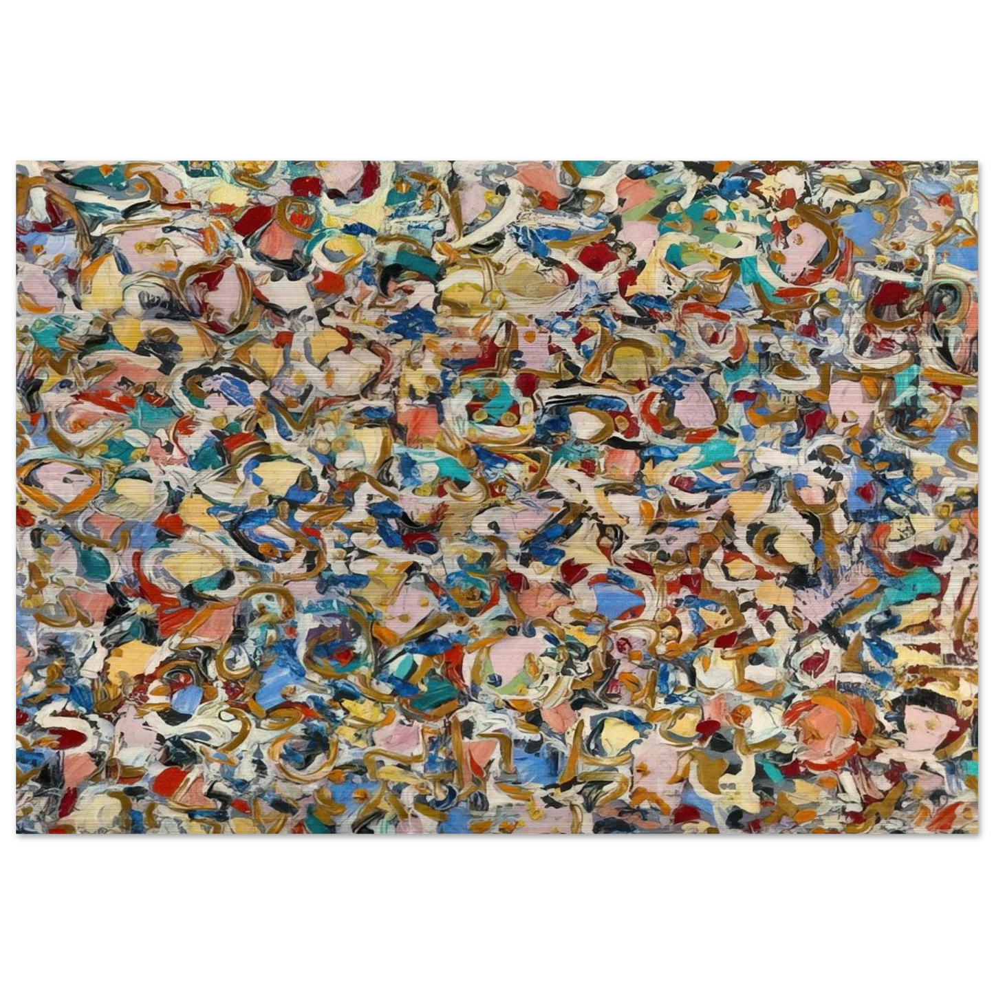 Noon - Lee Krasner Brushed Aluminum Print - 70x100 cm / 28x40 inches | Lee Krasner Aluminum Print | Lee Krasner Prints