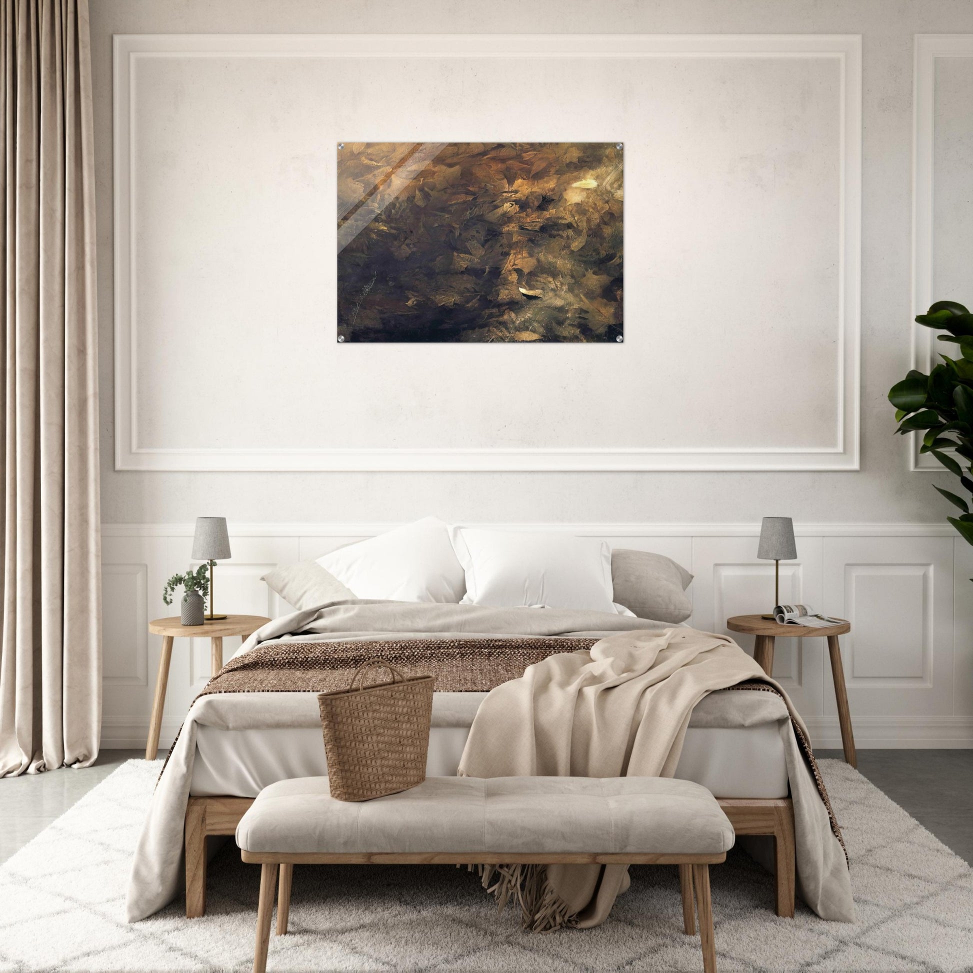 THIN ICE - Andrew Wyeth Acrylic Print - 70x100 cm / 28x40″ inches