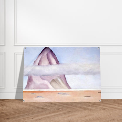 Misty - A Memory - Georgia O'Keeffe Acrylic Print - 70x100 cm / 28x40″ inches