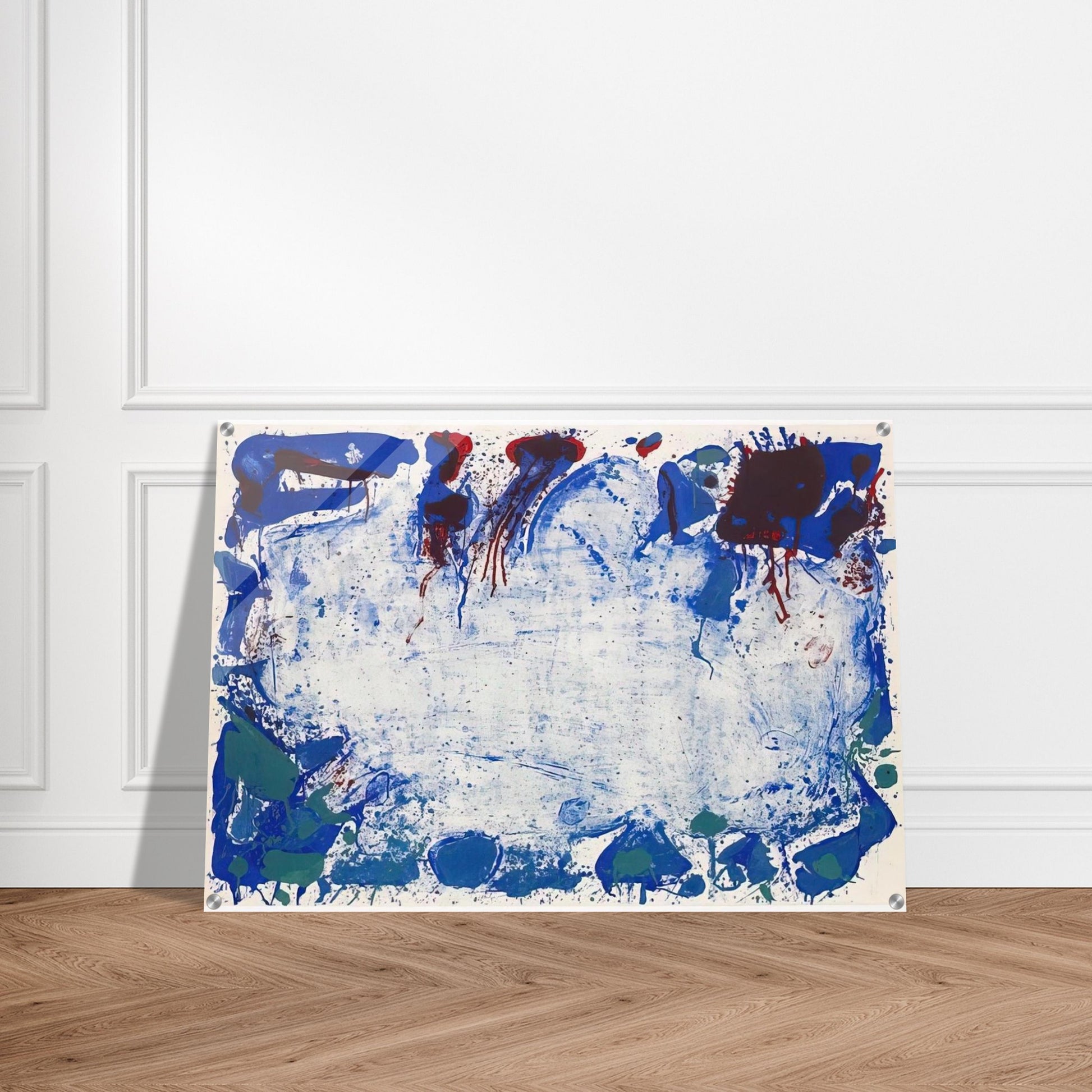 Happy Death Stone - Sam Francis Acrylic Print - 70x100 cm / 28x40″ inches