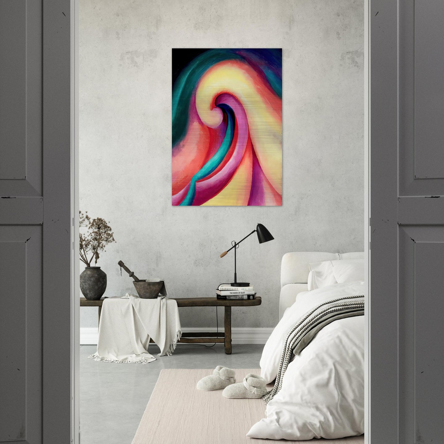 Series I, No. 3 - Georgia O'Keeffe Brushed Aluminum Print - 70x100 cm / 28x40 inches | Georgia O'Keeffe Aluminum Print | Georgia O'Keeffe Prints