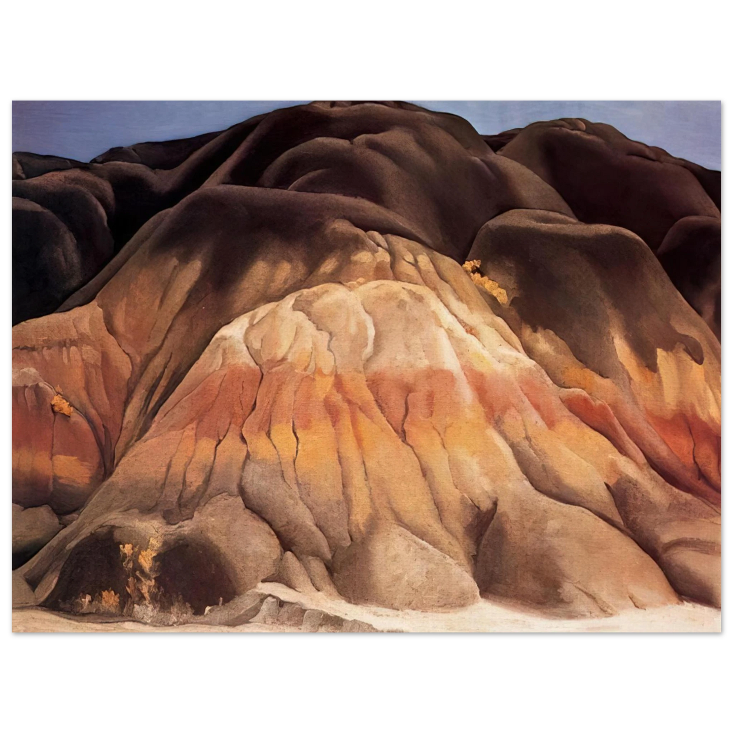 Georgia O'Keeffe - Grey Hills Fine Art Poster