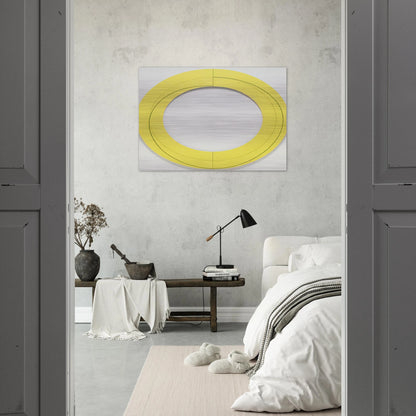 RING IMAGE M 2010 - Robert Mangold Brushed Aluminum Print - 70x100 cm / 28x40 inches | Robert Mangold Aluminum Print | Robert Mangold Prints