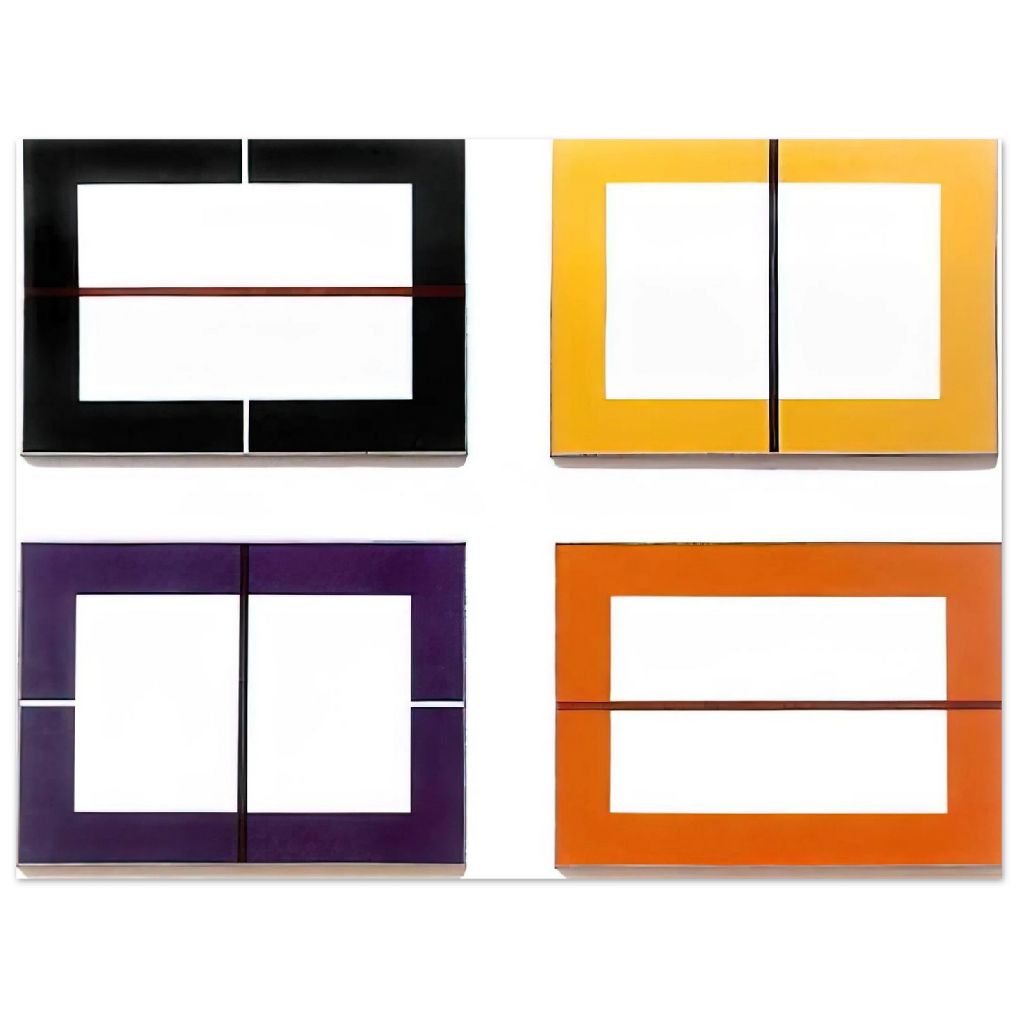 Donald Judd - Untitled - 1993  75x100 cm / 30x40inches Fine Art Poster