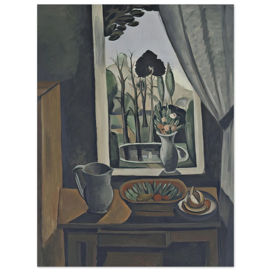 Andre Derain - WINDOW AT VERS 1912  75x100 cm / 30x40inches Fine Art Poster