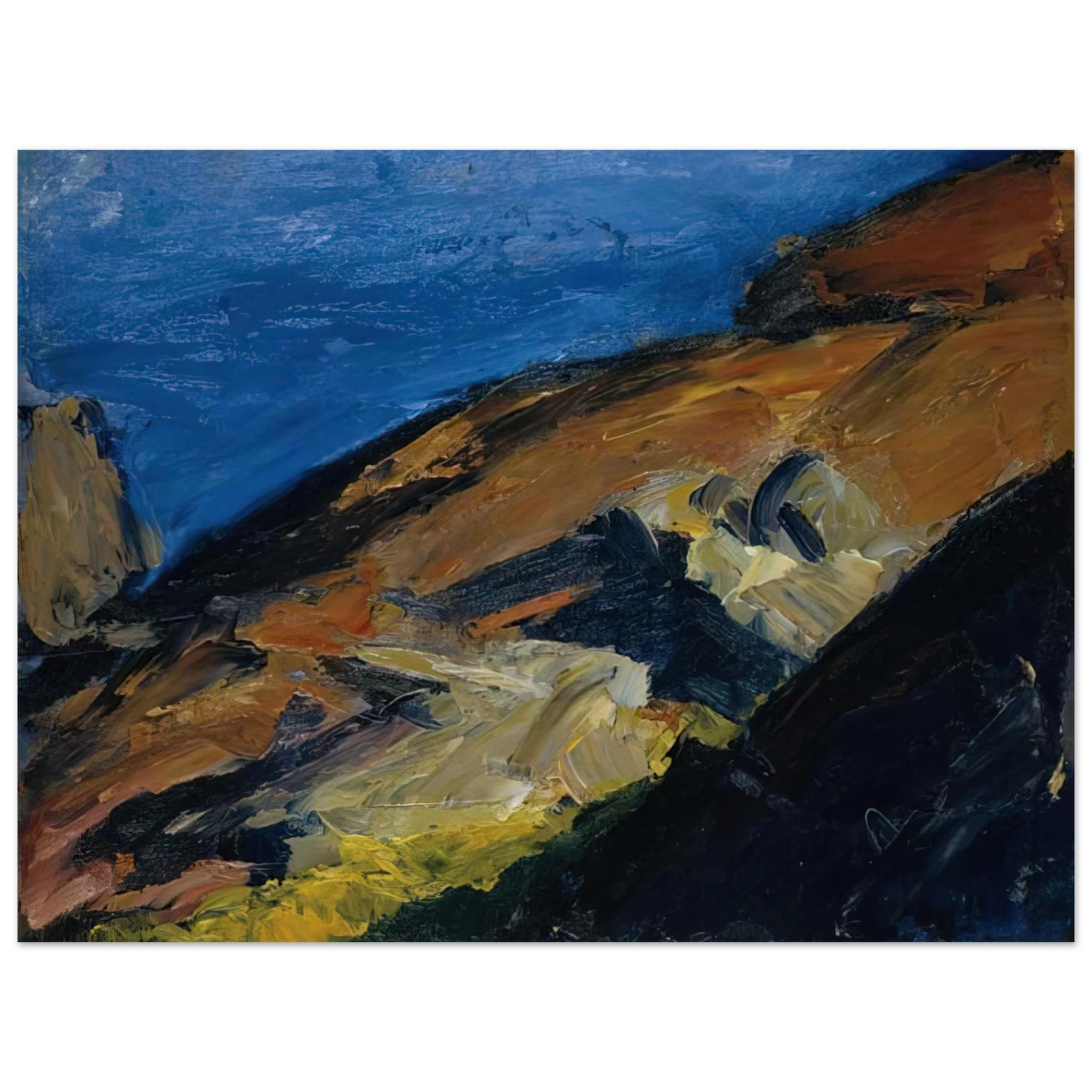 Edward Hopper - Rocks and Shore Fine Art Poster