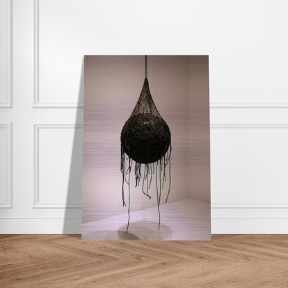 VERTIGINOUS DETOUR - Eva Hesse Brushed Aluminum Print - 70x100 cm / 28x40 inches | Eva Hesse Aluminum Print | Eva Hesse Prints