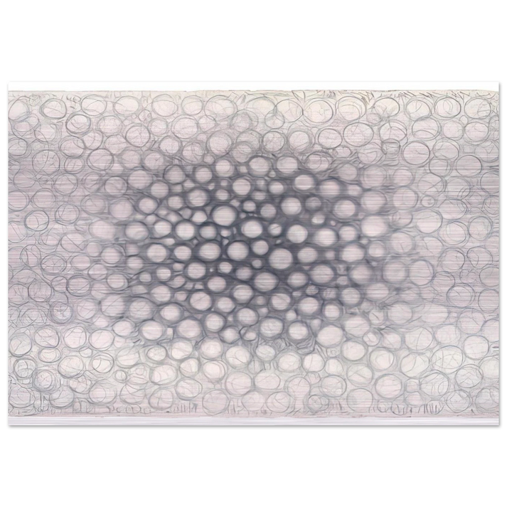 Light Gathers to the Question of No - Richard Pousette-Dart Brushed Aluminum Print - 70x100 cm / 28x40 inches | Richard Pousette-Dart Aluminum Print | Richard Pousette-Dart Prints