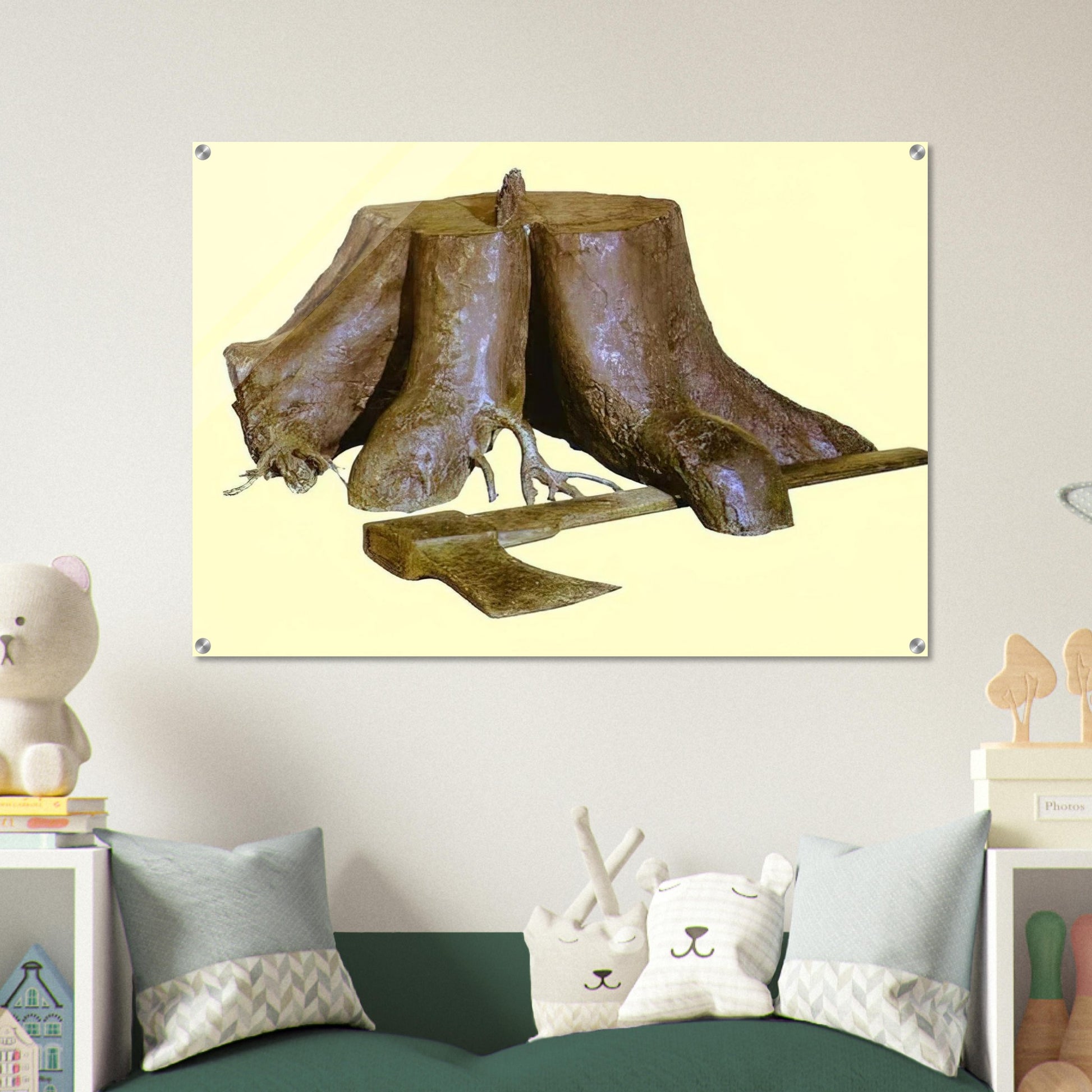 THE LABOURS OF ALEXANDER 1967 - Rene Magritte Acrylic Print - 70x100 cm / 28x40″ inches